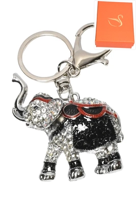 porte-cle coffret cadeaux éléphant Argent