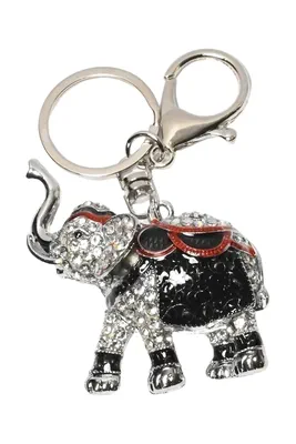porte-cle éléphant Argent