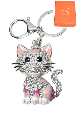 porte-cle coffret cadeaux chat
