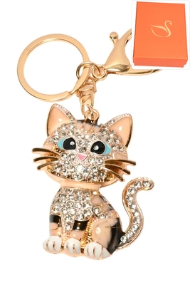 porte-cle coffret cadeaux chat
