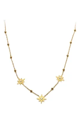 Coffret cadeaux orange parure bijoux étoile