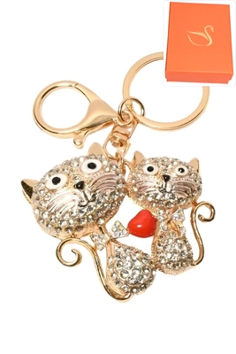 porte-cle coffret cadeaux chat