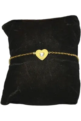Coffret cadeaux orange parure bijoux coeur
