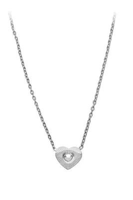 Coffret cadeaux orange parure bijoux coeur
