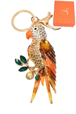 porte-cle coffret cadeaux perroquet