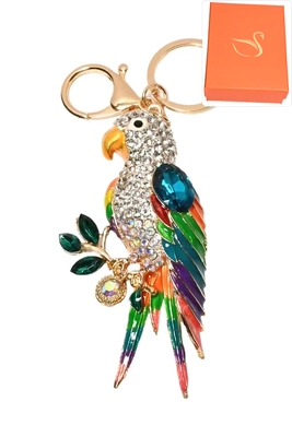 porte-cle coffret cadeaux perroquet