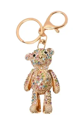 porte-cle ours Or