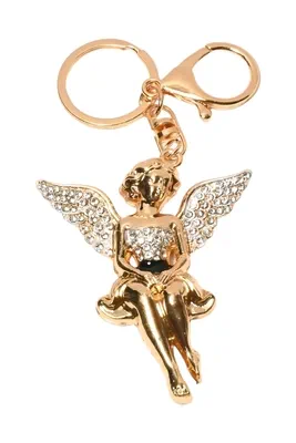 porte-cle fée ange Or