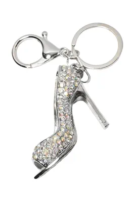 porte-cle escarpin Argent