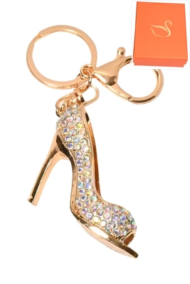 porte-cle coffret cadeaux escarpin Or