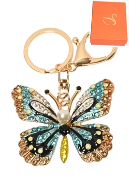 porte-cle papillon