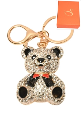 porte-cle coffret cadeaux ours Or