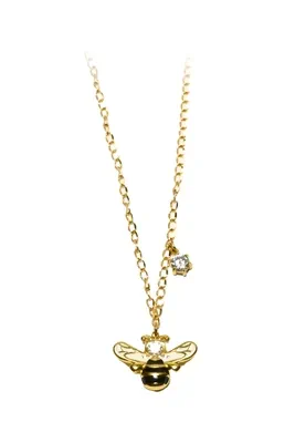 Collier abeille Or