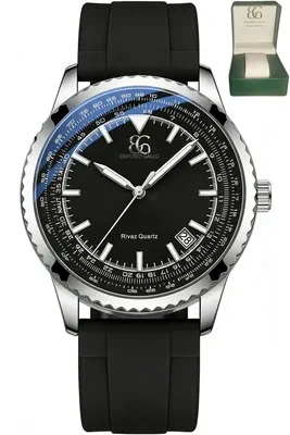 Montre en coffret à mouvement Quartz Argent