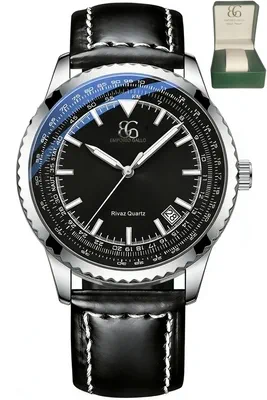 Montre en coffret à mouvement Quartz Argent