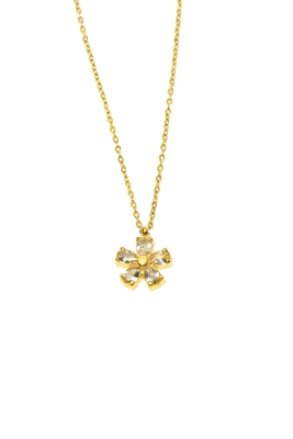 Collier fleur Or