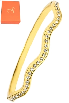 Coffret cadeaux vague Or