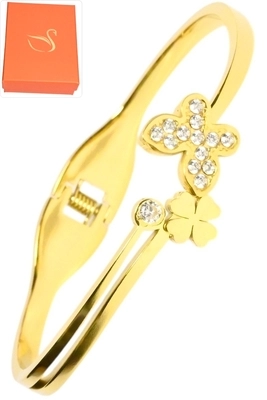 Coffret cadeaux papillon Or