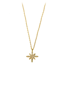 Collier étoile Or