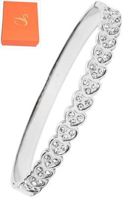Coffret cadeaux coeur Argent