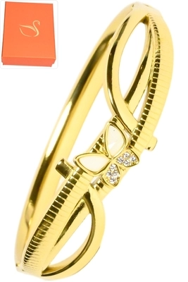 Coffret cadeaux papillon Or