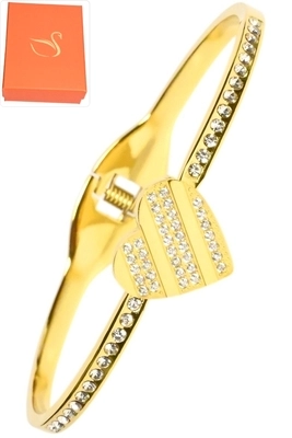 Coffret cadeaux coeur Or