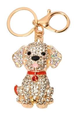 porte-cle chien Or