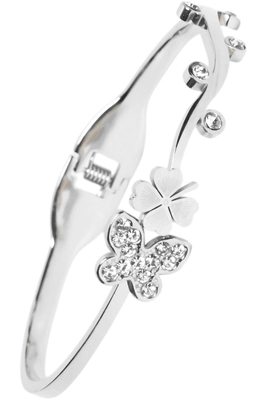 Jonc papillon Argent