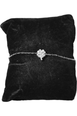 Bracelet tréfle Argent