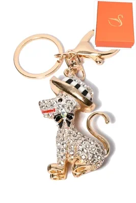 porte-cle coffret cadeaux chien Or 1BBE94