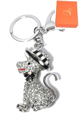 porte-cle coffret cadeaux chien Argent 1BBE94