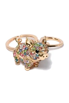 porte-cle cochon 6BFC32