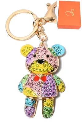 porte-cle coffret cadeaux ours Or 7A7B6E