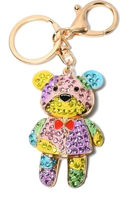 porte-cle ours Or 7A7B6E