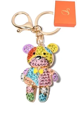 porte-cle coffret cadeaux ours Or 7A7B6E