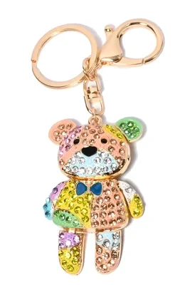 porte-cle ours Or B6A763