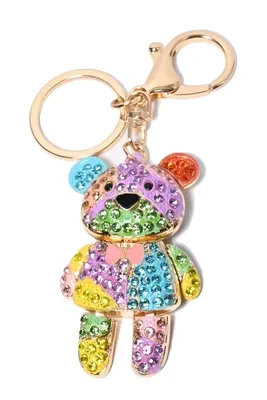 porte-cle ours Or B6A763