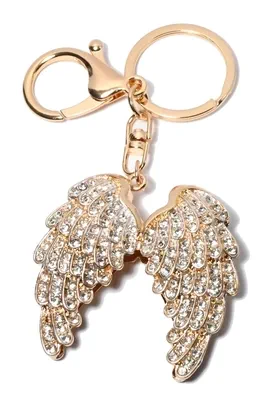 porte-cle aile d'ange Or BA4A8D