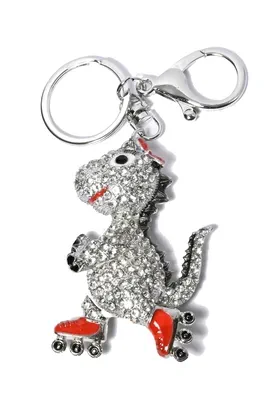 porte-cle roller Argent C7181E