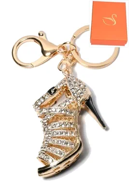 porte-cle coffret cadeaux escarpin Or DB0249