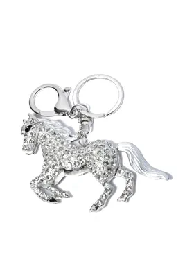 porte-cle cheval multicolore P85593