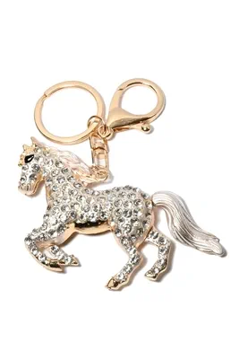 porte-cle cheval multicolore P85593