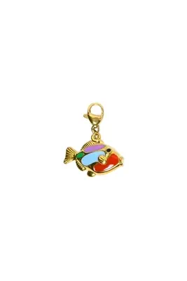 Breloque charms breloque poisson Or 6CF925 