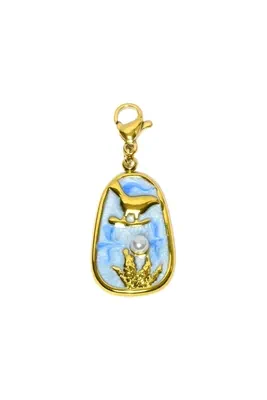 Breloque charms breloque Or DFE349 