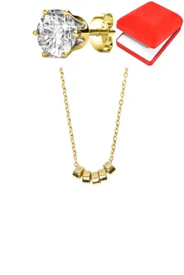 Coffret parure bijoux anneaux E48B6A