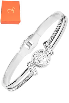 Coffret jonc cadeaux arbre de la vie Argent