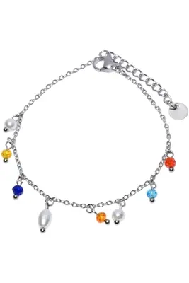 Bracelet perle Argent