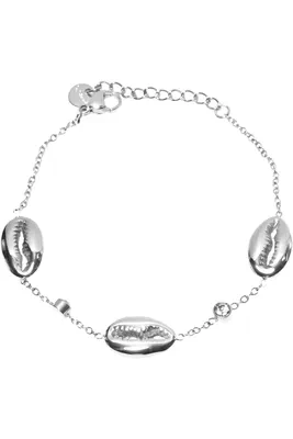 Bracelet graine de café Argent