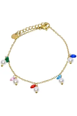 Bracelet perle Or
