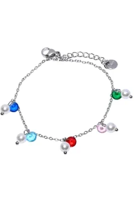 Bracelet perle Argent
